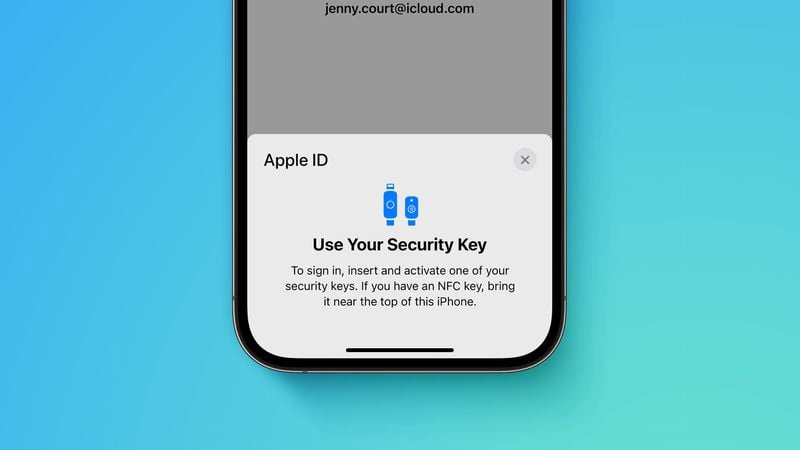 海西直辖苹果手机维修分享iOS 16.3 新增的 Apple ID 的安全密钥有什么功能 