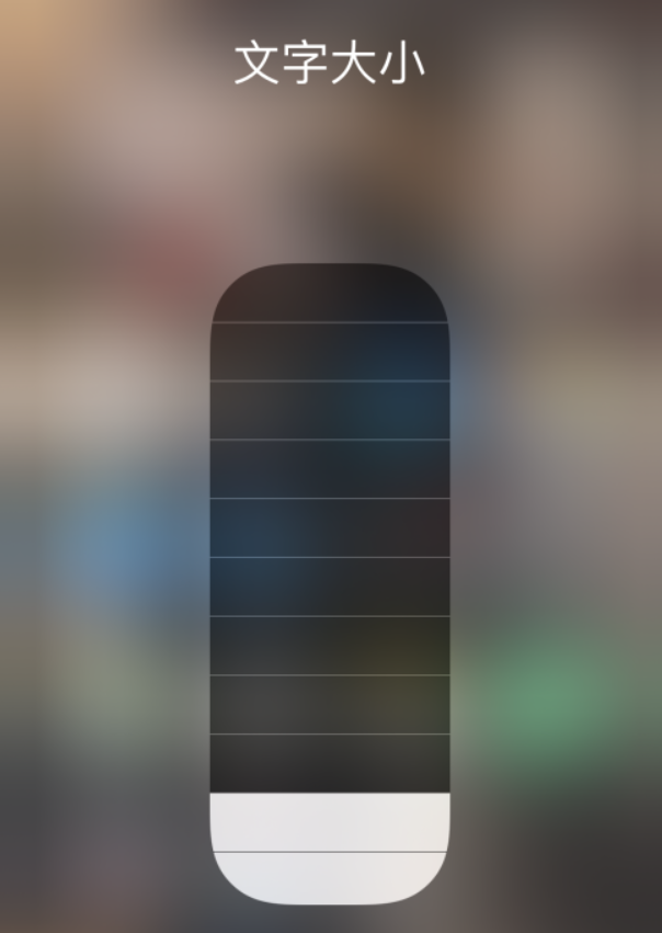海西直辖苹果手机维修分享小技巧：在 iPhone 控制中心快速调节字体大小 